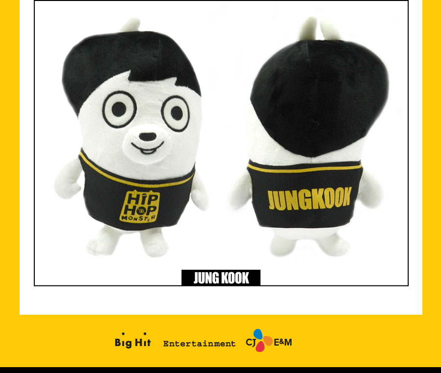 bts hiphop monster figure